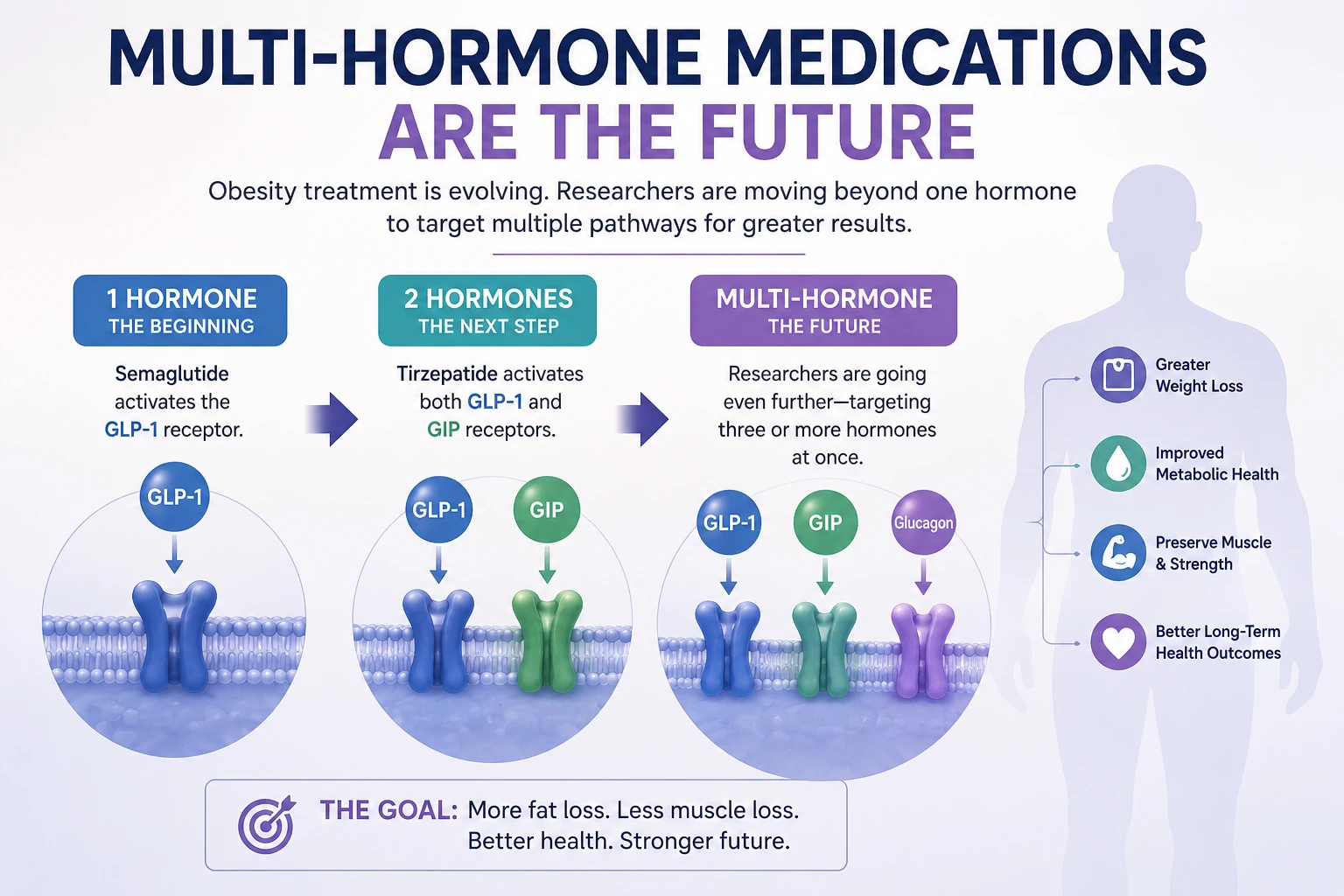 Multi-hormone medications are the future infographic