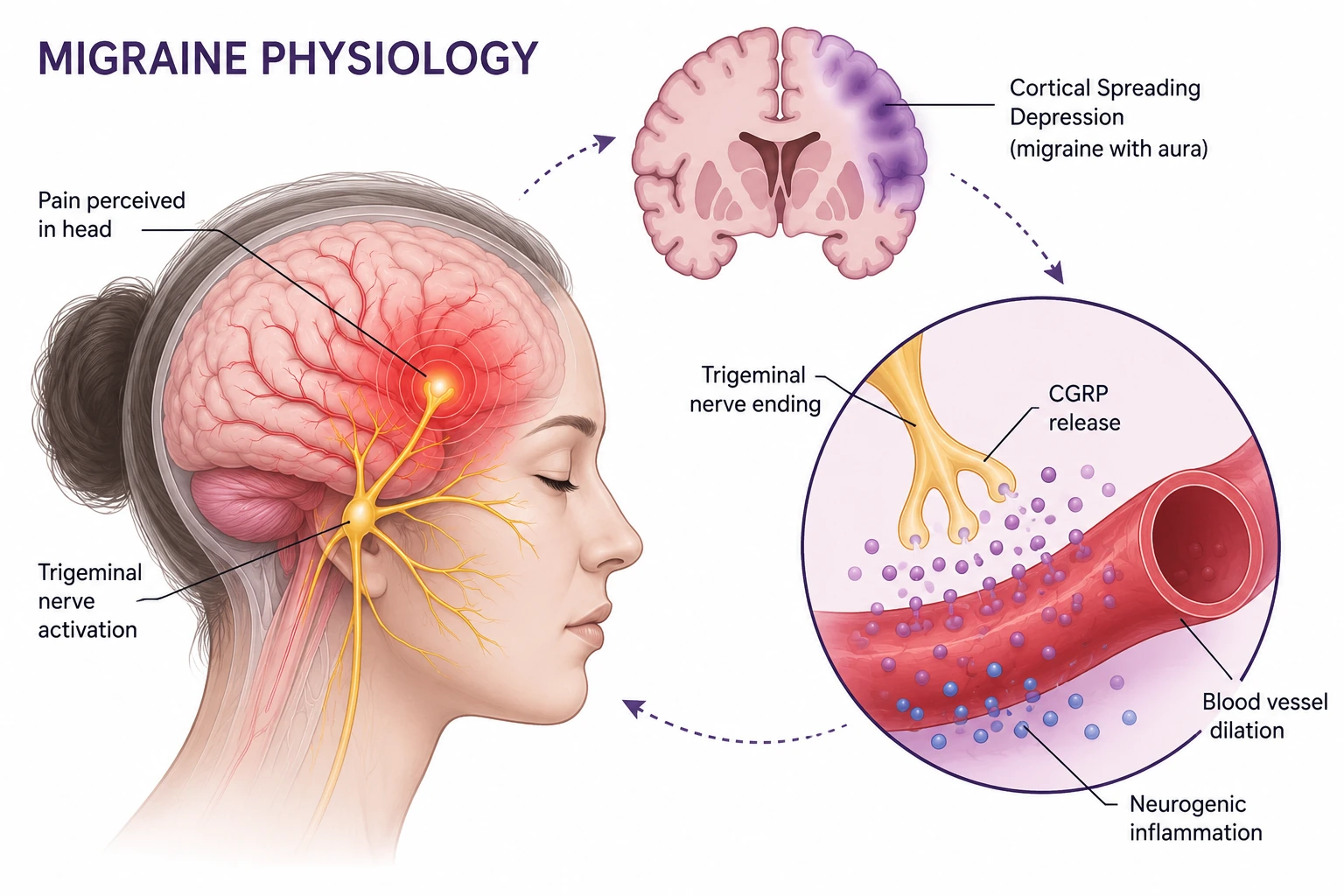 Article illustration 1 for Why Hormonal Migraines Happen